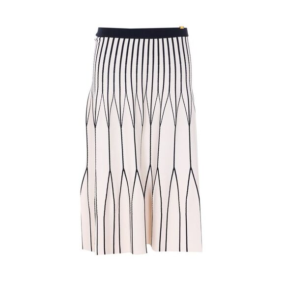 Elisabetta Franchi Women Two-Tone Knit Skirt